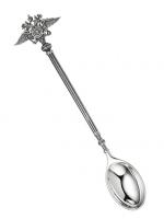 Чайная ложка из серебра «Полиция»