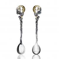 Серебряная чайная ложка «Ночь»