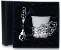 Кофейная чашка «Листопад» с ложкой