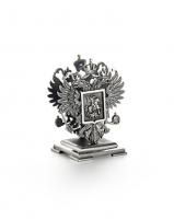 Подставка из серебра для визиток «Держава»