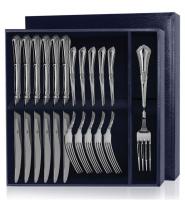 Серебряный набор «Фаворит» 12 предметов столовые ножи и вилки