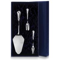 Серебряный набор для десерта «Фаворит» №3