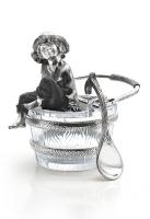 Кадушка «Пастушок» с хрусталем