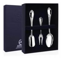 Серебряный набор для чая «Престиж» №2