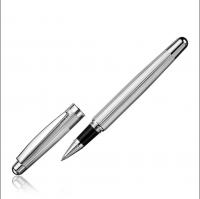 Ручка роллер c корпусом из серебра