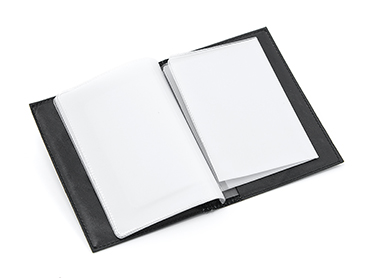 Кожаная обложка для автодокументов «Спаситель»