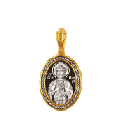 Серебряная подвеска «Святой князь Игорь»