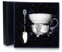 Чайная чашка «Меценат» с ложкой