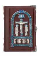 Библия с эмалью