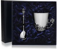 Чашка чайная «Куница» с ложкой