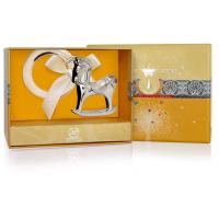 Серебряная погремушка «Лошадка»" на кольце