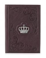 Кожаная обложка для паспорта «Царица»
