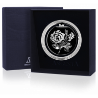 Закладка из серебра для книг «Цветок»