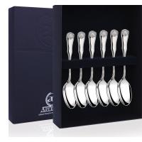 Набор серебряный «Визит» 6 кофейных ложек