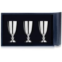 Серебряный набор рюмок «№1» - 3 предмета Серебряный набор рюмок «№1» - 3 предмета