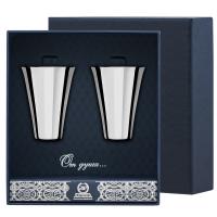 2 серебряные стопки «Гладкие» 2 серебряные стопки «Гладкие»