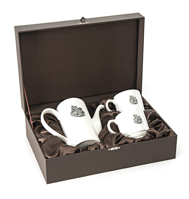 Фарфоровый чайный набор «Георгий Великий»