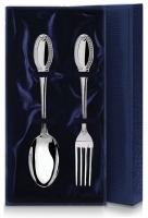Набор из серебра «Император» столовая ложка и вилка