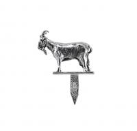 Серебряная шпажка для сыра «Коза»