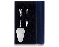 Серебряный набор для десерта «Фаворит» №4