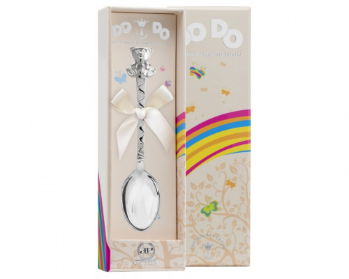 Ложка тактильная детская DO-DO «Медведь» в футляре