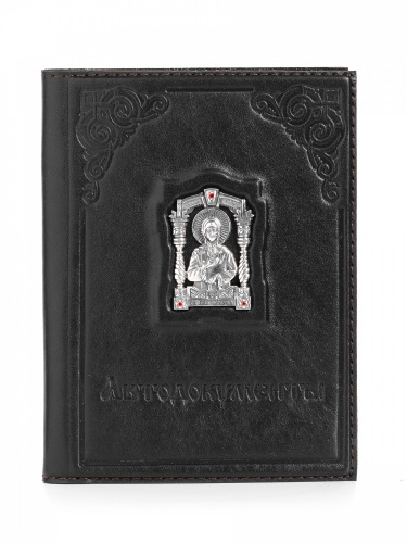 Обложка для автодокументов «Святая Ксения»