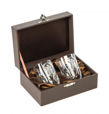 2 водочные стопки «Норильский медведь»