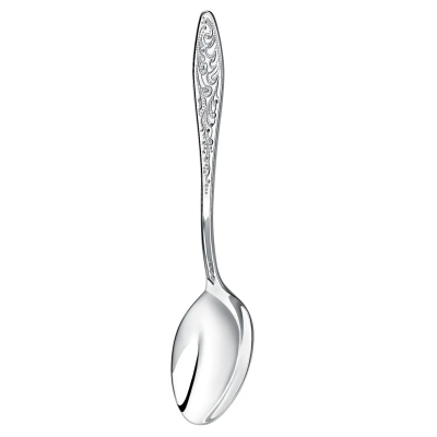 Чайная ложка серебряная «Морозко»