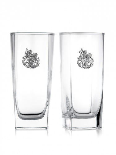 2 стакана для воды «Георгий Великий»