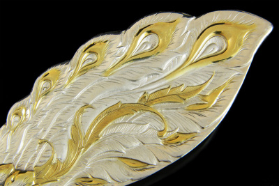 Серебряная лопатка для торта «Жар-Птица»