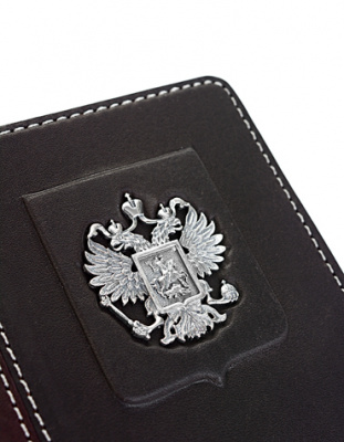 Кожаная обложка для паспорта «Федерация» Кожаная обложка для паспорта «Федерация»