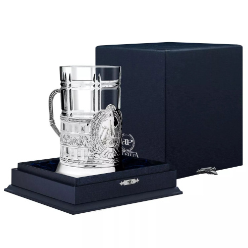 Серебряный подстаканник «Мосты Санкт-Петербурга»