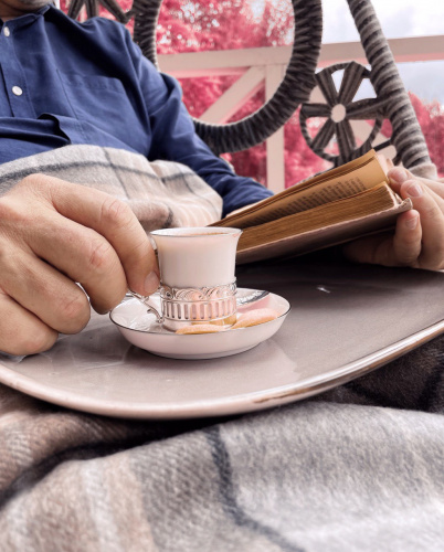 Набор «Богема» 6 кофейных чашек и ложек Набор «Богема» 6 кофейных чашек и ложек