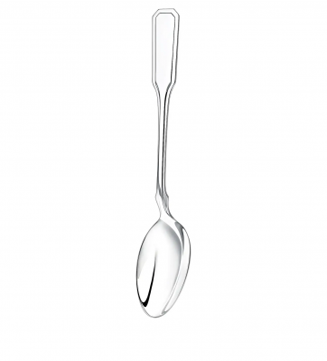 Серебряная столовая ложка «Русская»