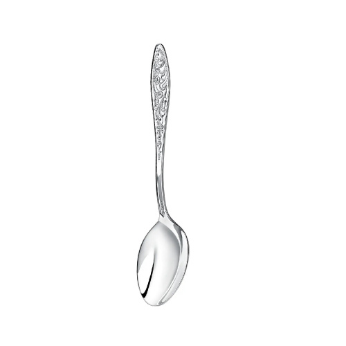 Чайная ложка серебряная «Морозко»