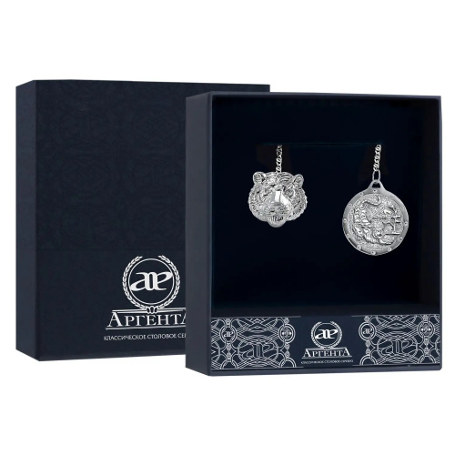 Ионизатор воды «Амулет Тигр» из серебра