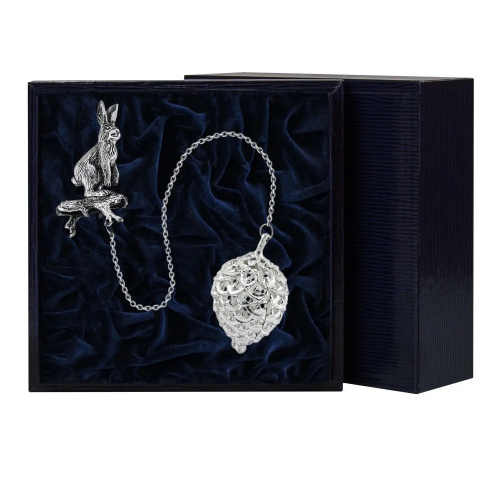 Ситечко «Зайчик» с чернением подарок на Новый Год Ситечко «Зайчик» с чернением подарок на Новый Год