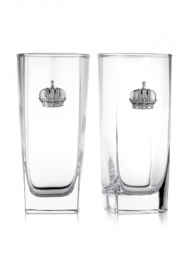 2 стакана для воды «Корона»