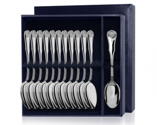 Набор серебряный «Визит» 12 столовых ложек