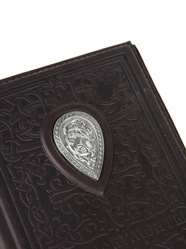 Кожаная обложка для автодокументов «Русь»