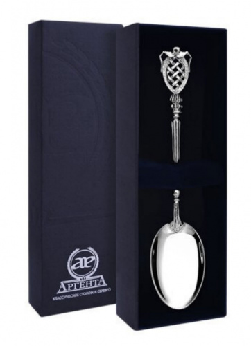 Чайная ложка серебряная «Меценат»