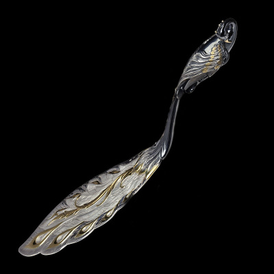 Серебряная лопатка для торта «Жар-Птица»