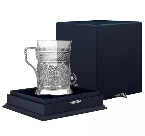 Подстаканник «Скань» из серебра