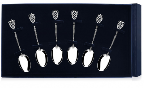 Набор из серебра «Меценат» 6 чайных ложек