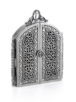 Серебряный складень «Святая Троица»