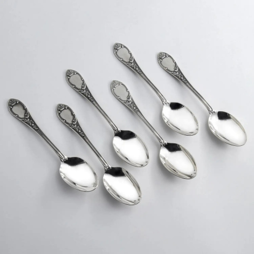 Набор «Охота» 6 кофейных чашек и ложек