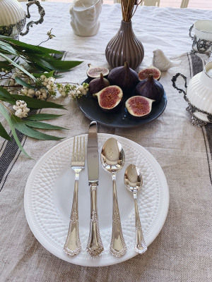 Серебряный столовый набор «Фаворит» 24 предмета