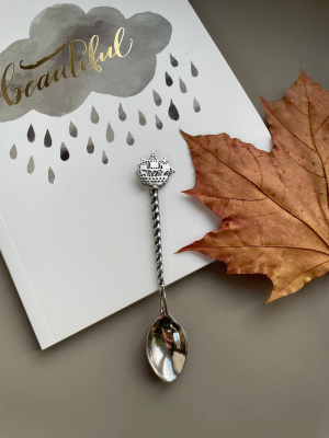 Серебряная ложка «Ленинград» 11 см