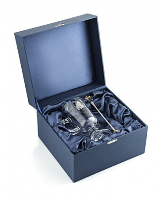 Серебряный набор для глинтвейна «Зимний вечер»