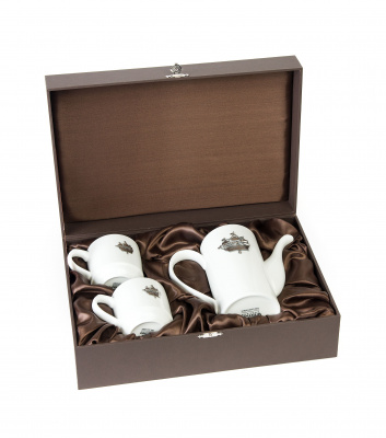 Фарфоровый чайный набор «Ленинград»